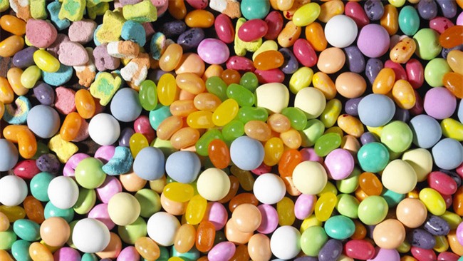 kẹo chứa nhiều đường